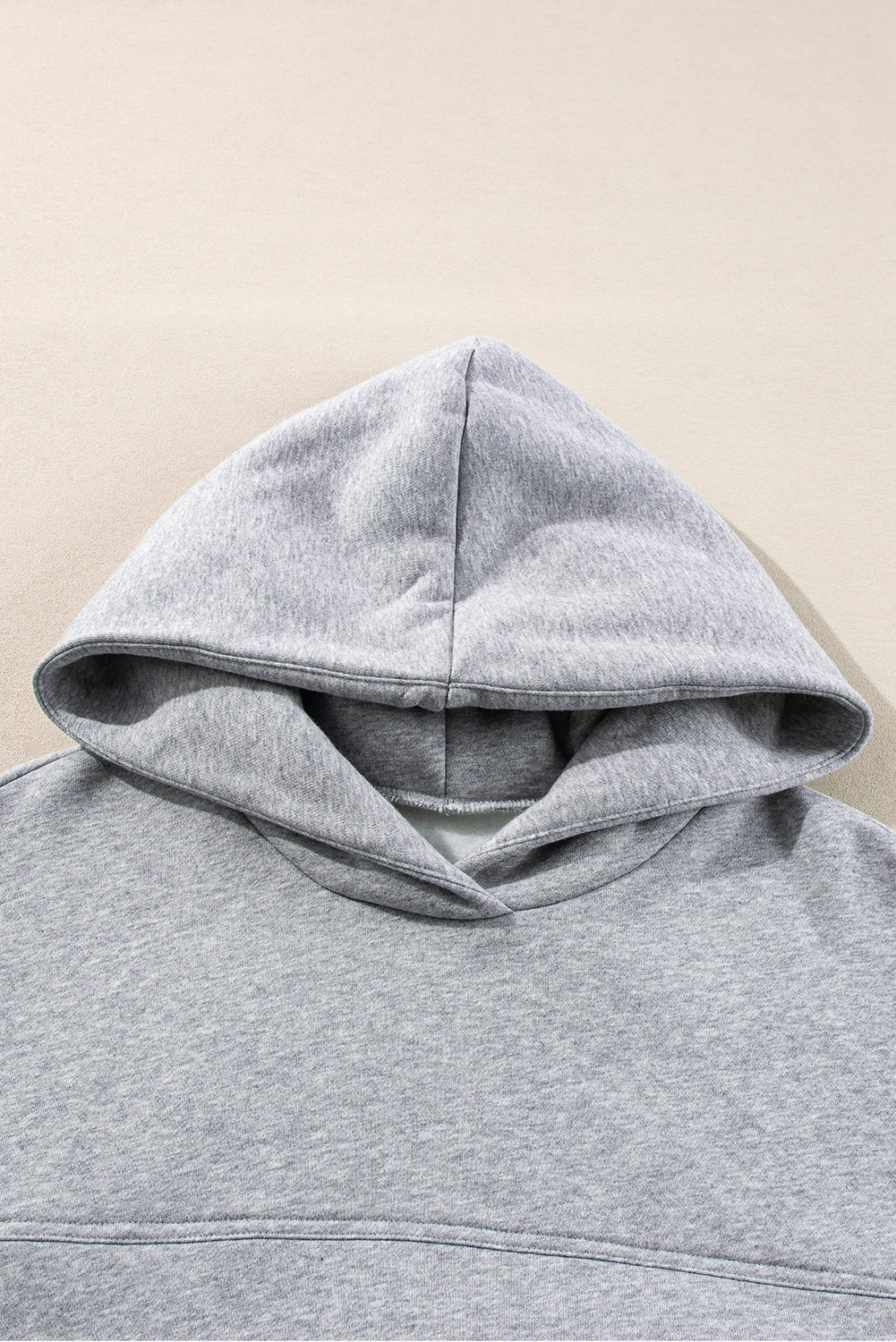 Navy Blue Solid Exposed Seams Hoodie and Joggers Activewear Set - loveforevers
