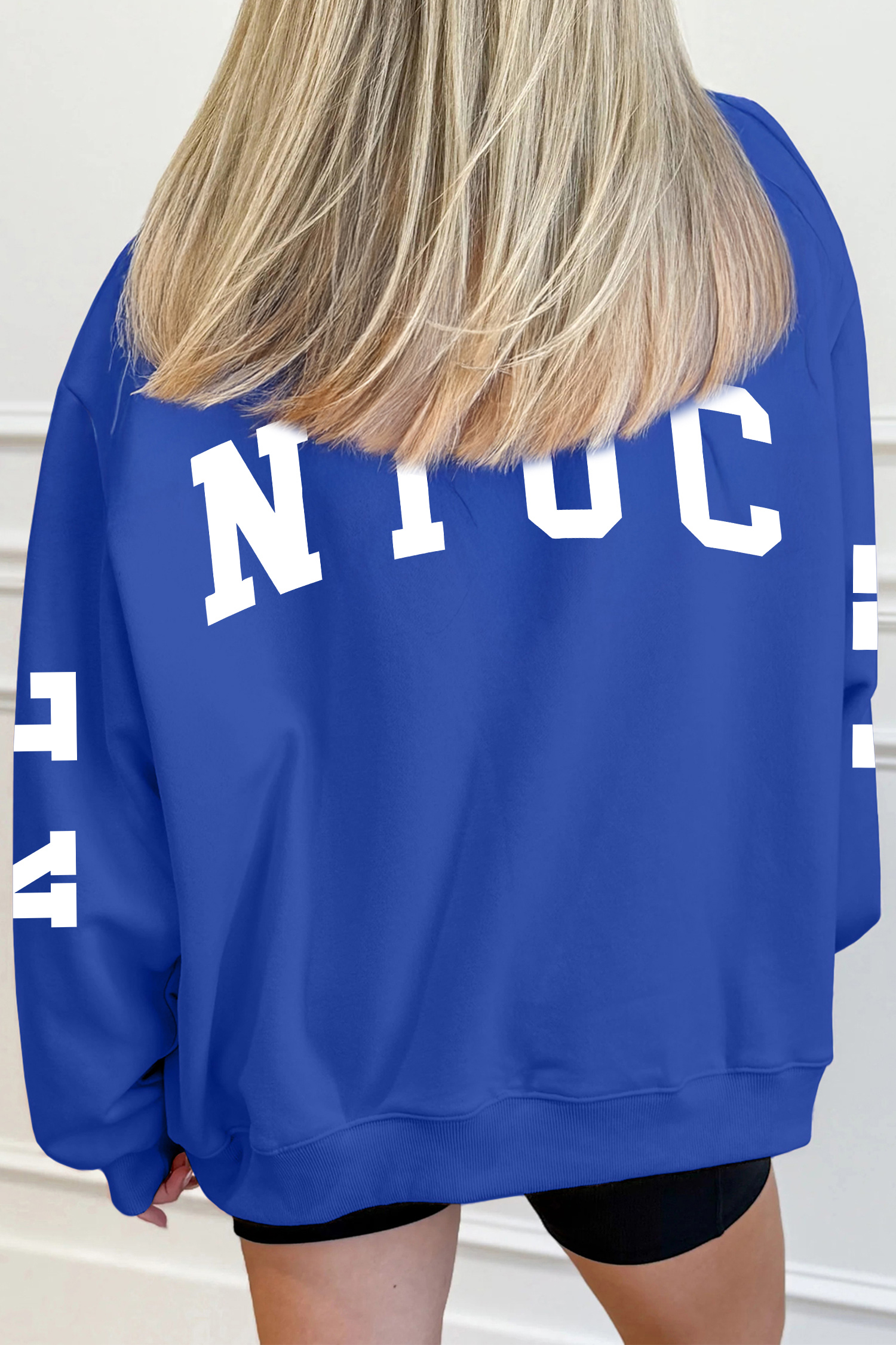 Dark Blue KY KENTUCKY Printed Mock Neck Sweatshirt - loveforevers