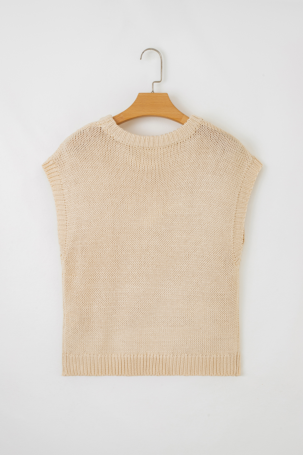 Light Grey Bowknot Applique Cap Sleeve Sweater - loveforevers