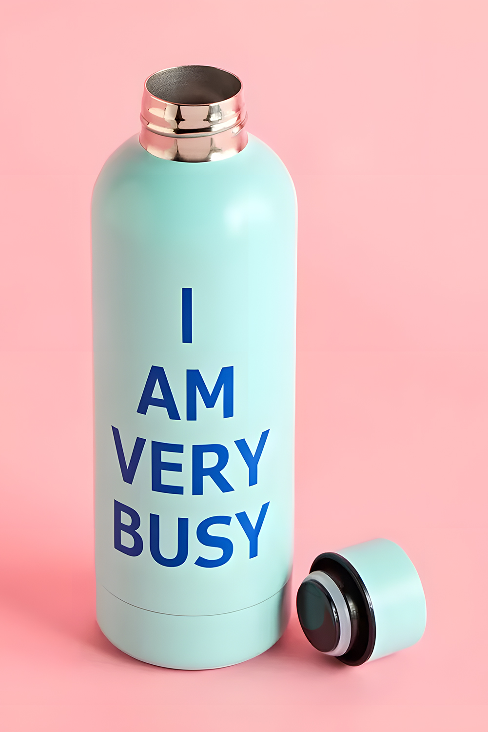 Sachet Pink 500ml Fashion Printed Double Wall Vacuum Water Bottle - loveforevers