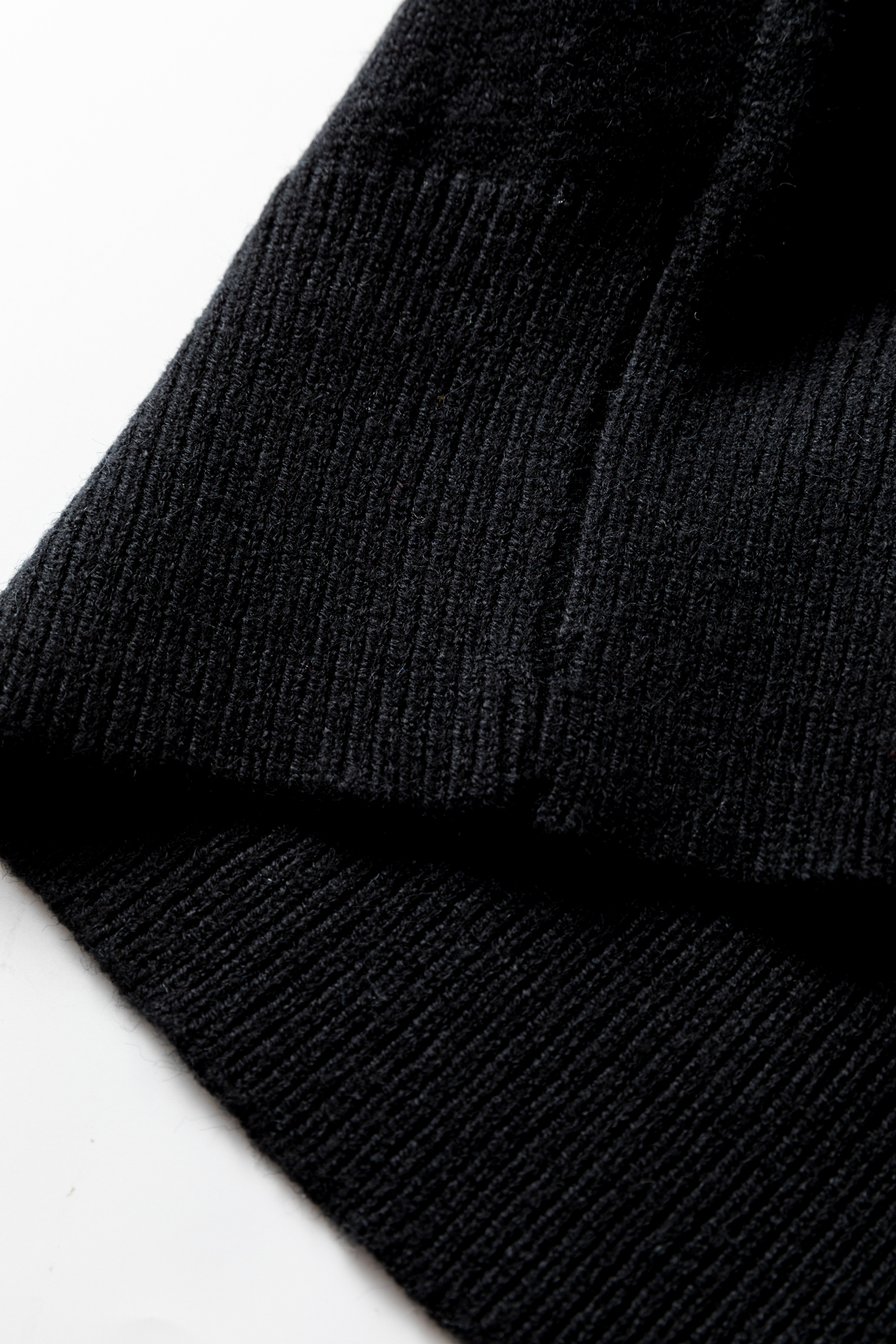 Smoke Gray High Neck Puff Sleeve Sweater Pleated Mini Skirt 2pcs Knitted Outfit - loveforevers