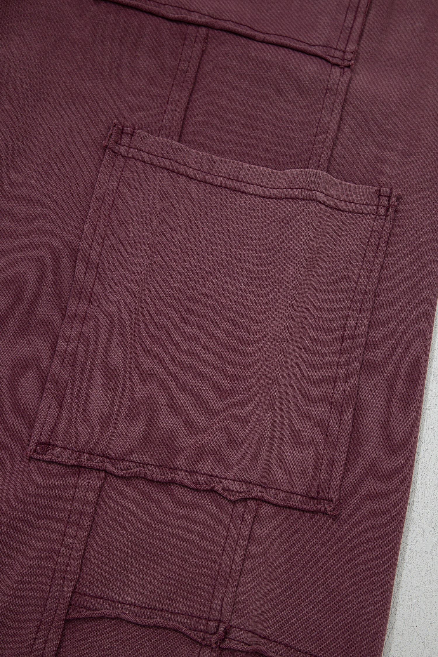 Mineral Red Mineral Wash Cargo Patched Pocket Utility Sweatpants - loveforevers