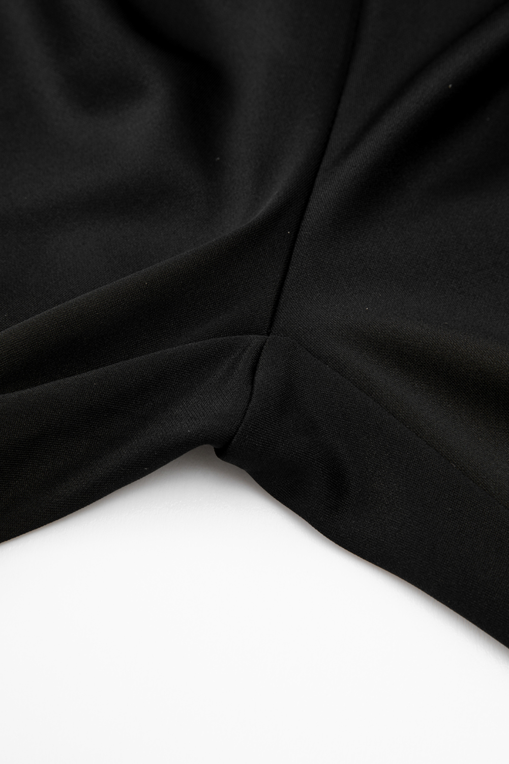 Black Dolman Sleeve Belted Straight Leg Jumpsuit - loveforevers
