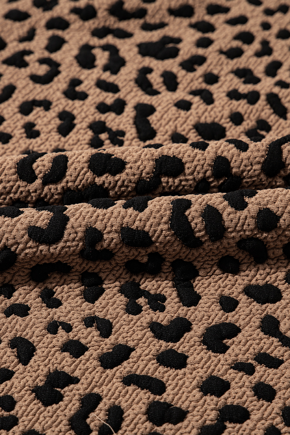 Khaki Leopard Print V Neck Sleeveless Collared Mini Dress - loveforevers