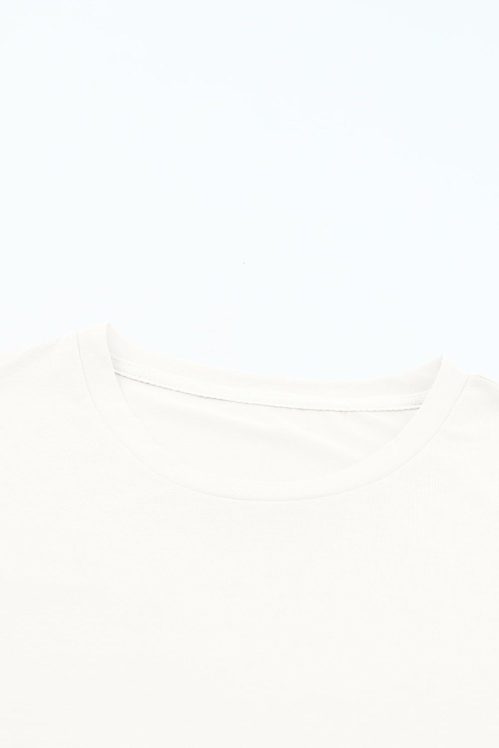 Khaki Casual Plain Crew Neck Tee - loveforevers
