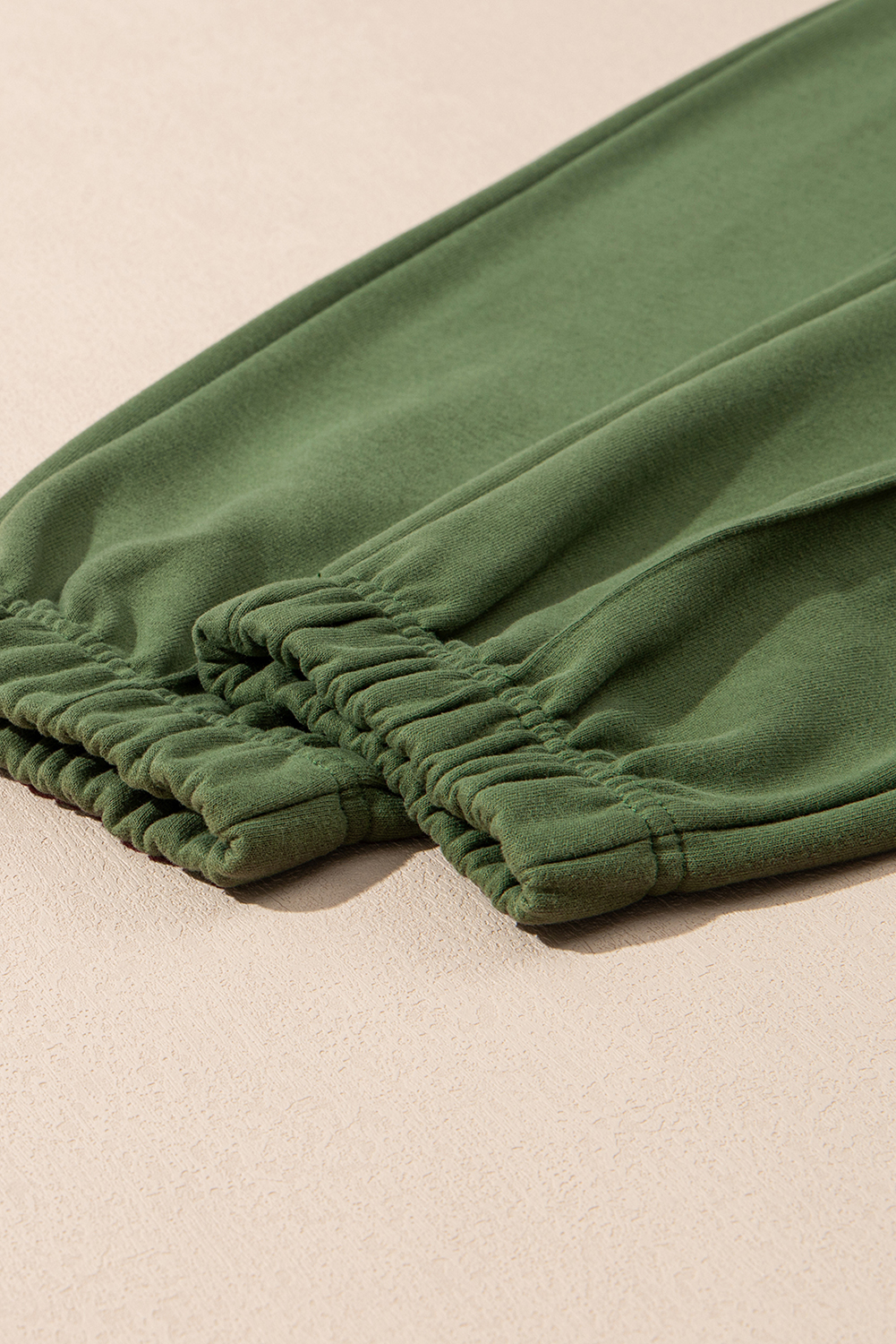 Vineyard Green Half Zip up Pullover Active Top and Joggers Set - loveforevers