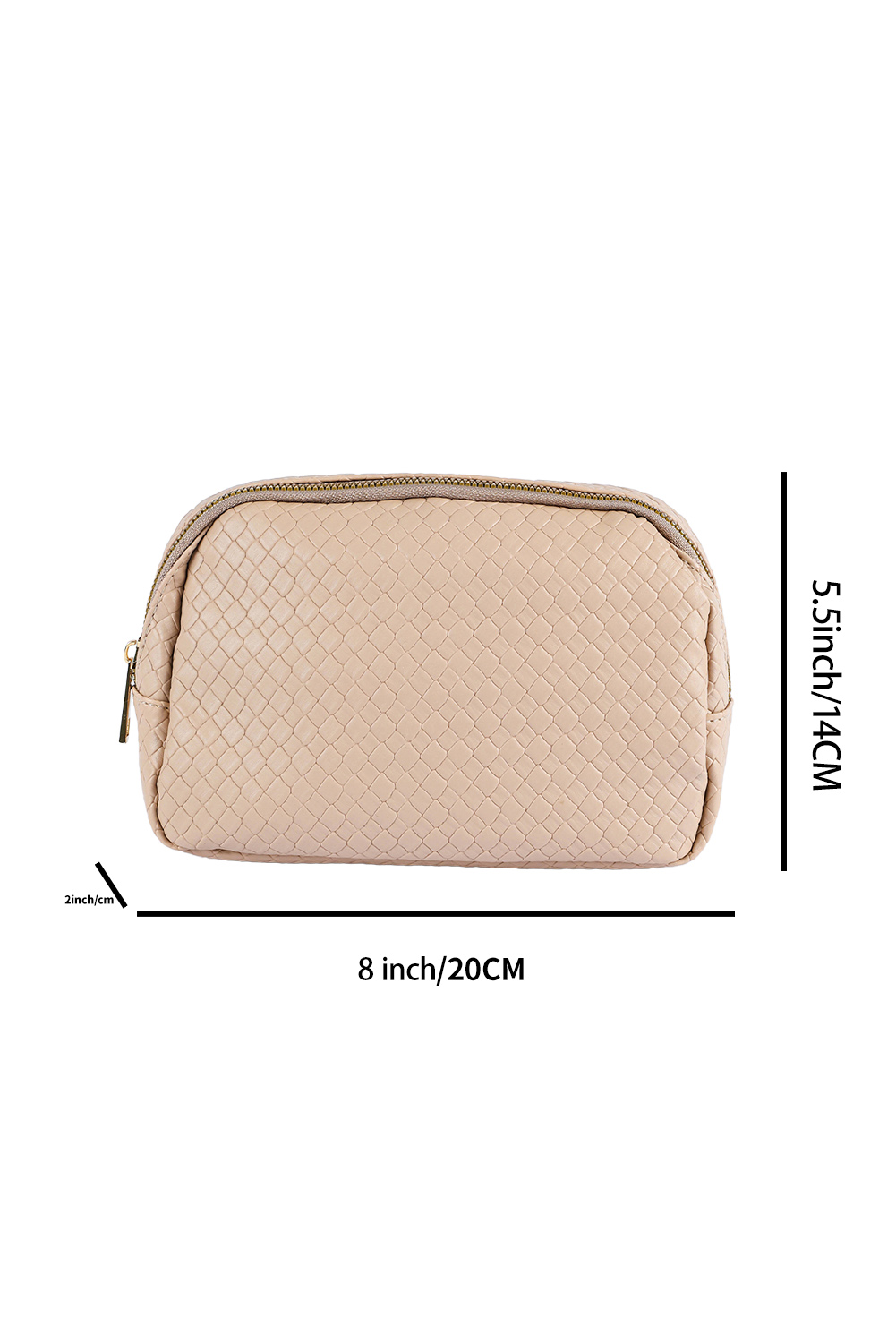 Parchment Checkered Zipped Buckle Strap Crossbody Bag - loveforevers
