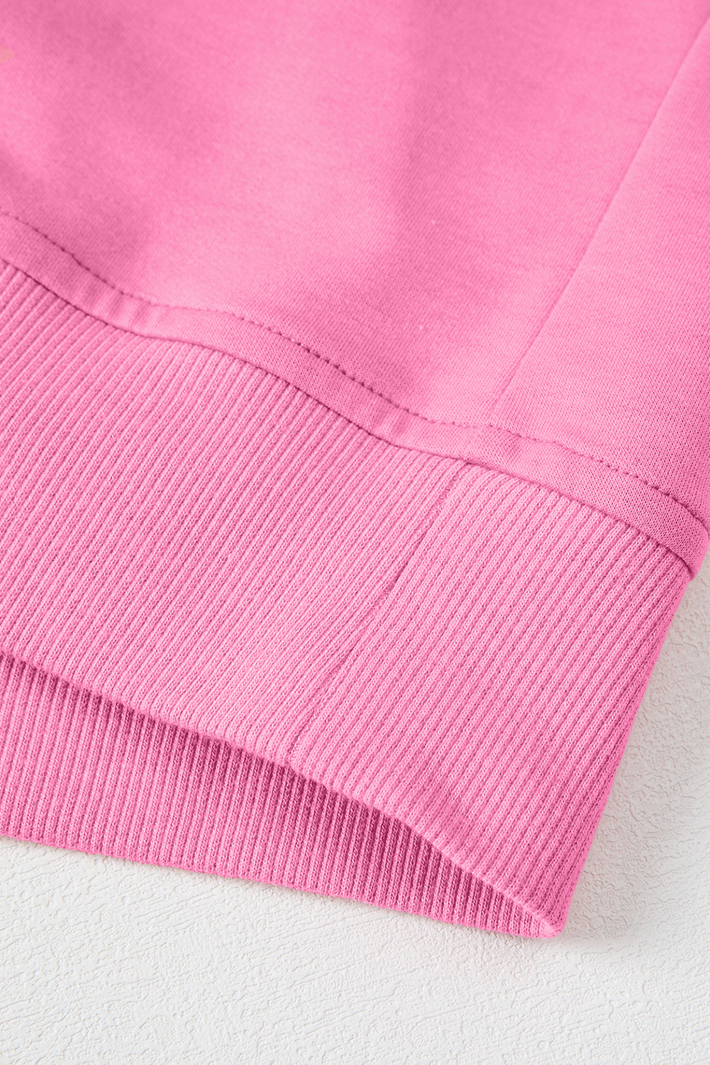 Pink Flower Patch Mineral Washed Terry Knit Cropped Wide Leg Pants - loveforevers