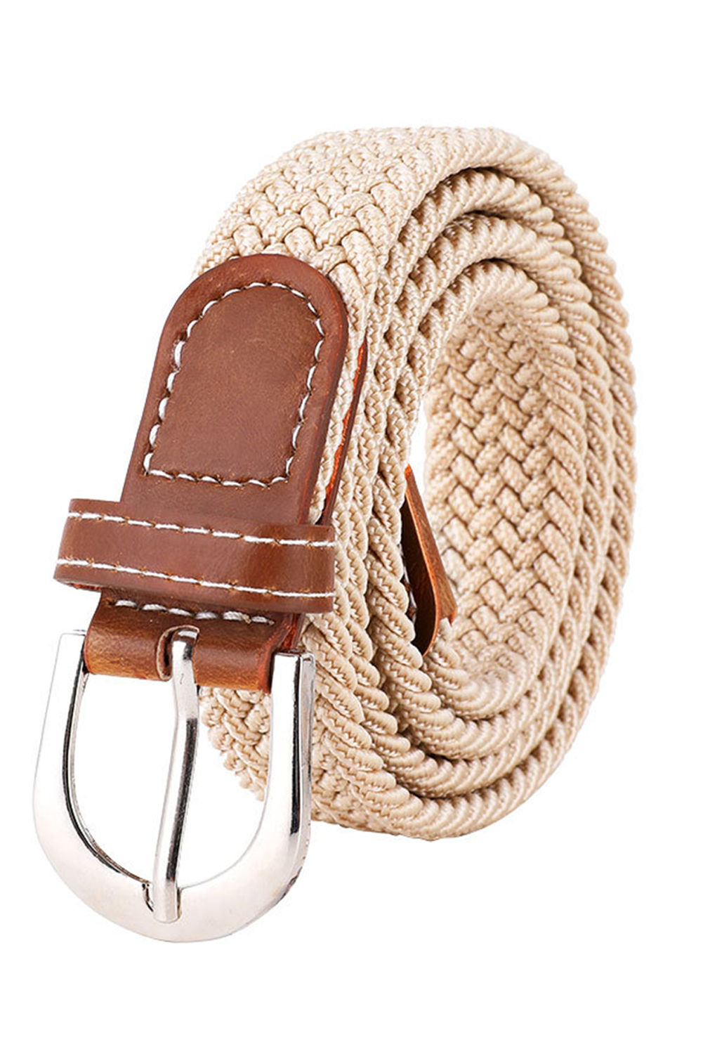 Dearlove White Boho Style Woven Canvas Waist Belt - loveforevers