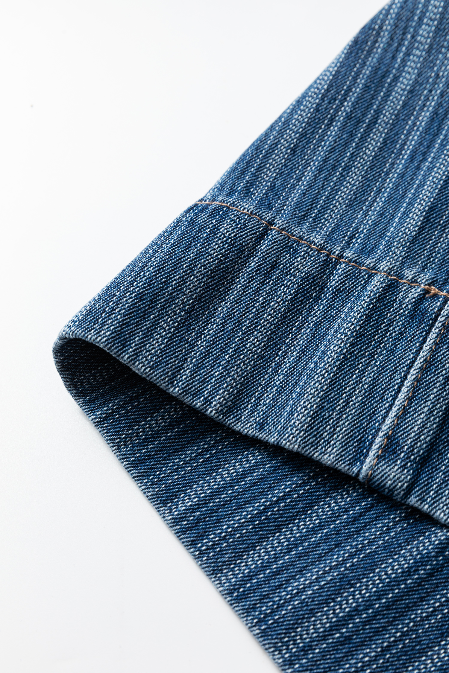 Blue Stripe Contrasted Drawstring Pocketed Loose Jeans - loveforevers