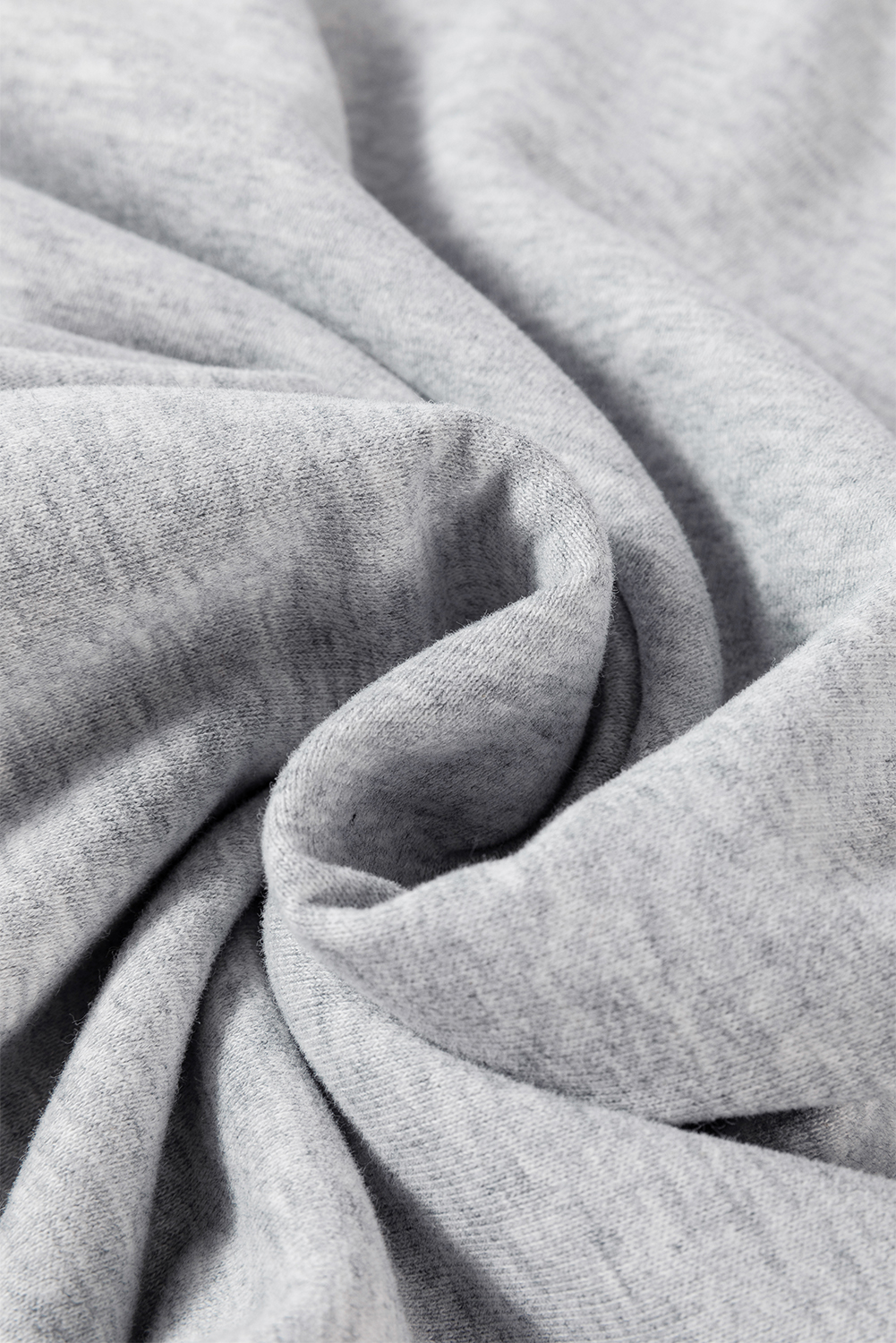 Navy Blue Plain Drop Shoulder Crewneck Pullover Sweatshirt - loveforevers