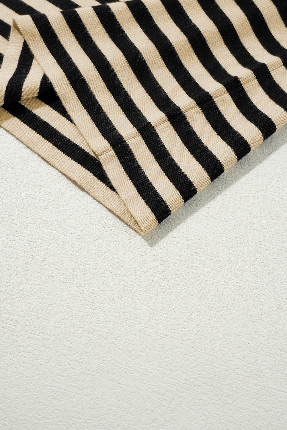 Black Stripe Crew Neck Slim Fit Sweater Vest - loveforevers