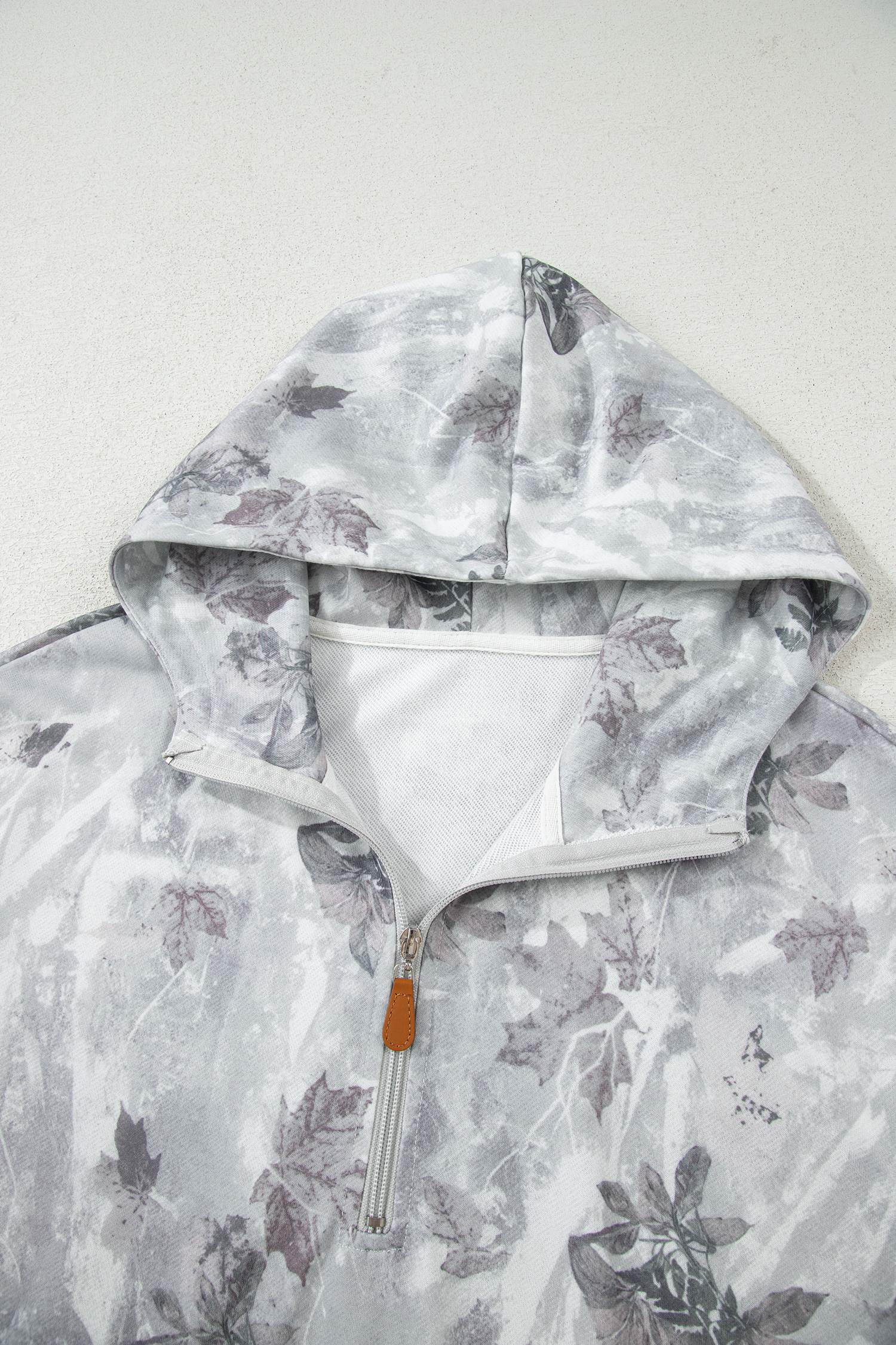 Beige Camo Print Baggy Drawstring Jogger Sweatpants - loveforevers