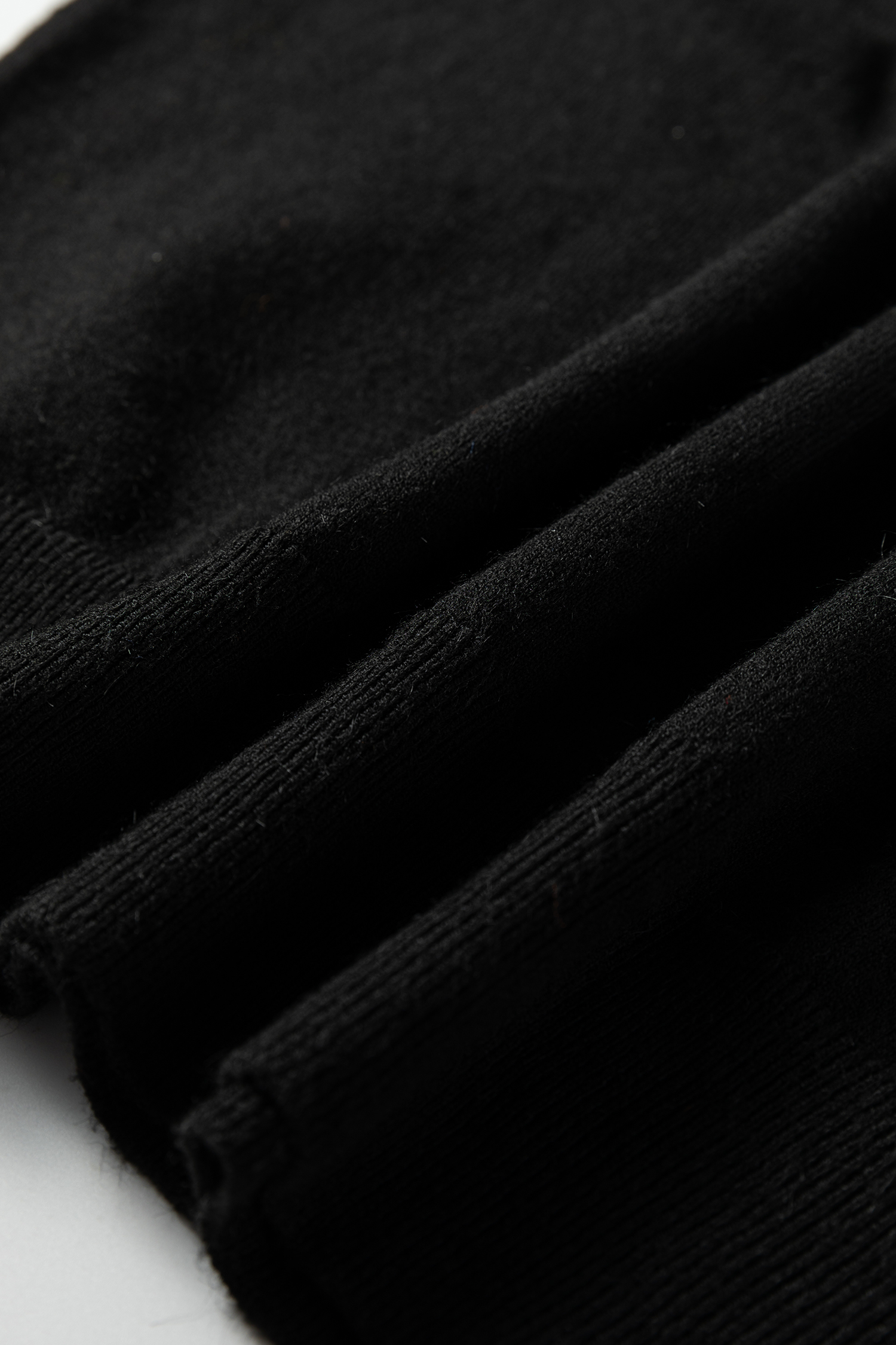 Black Contrast Striped Trim V Neck Varsity Sweater - loveforevers