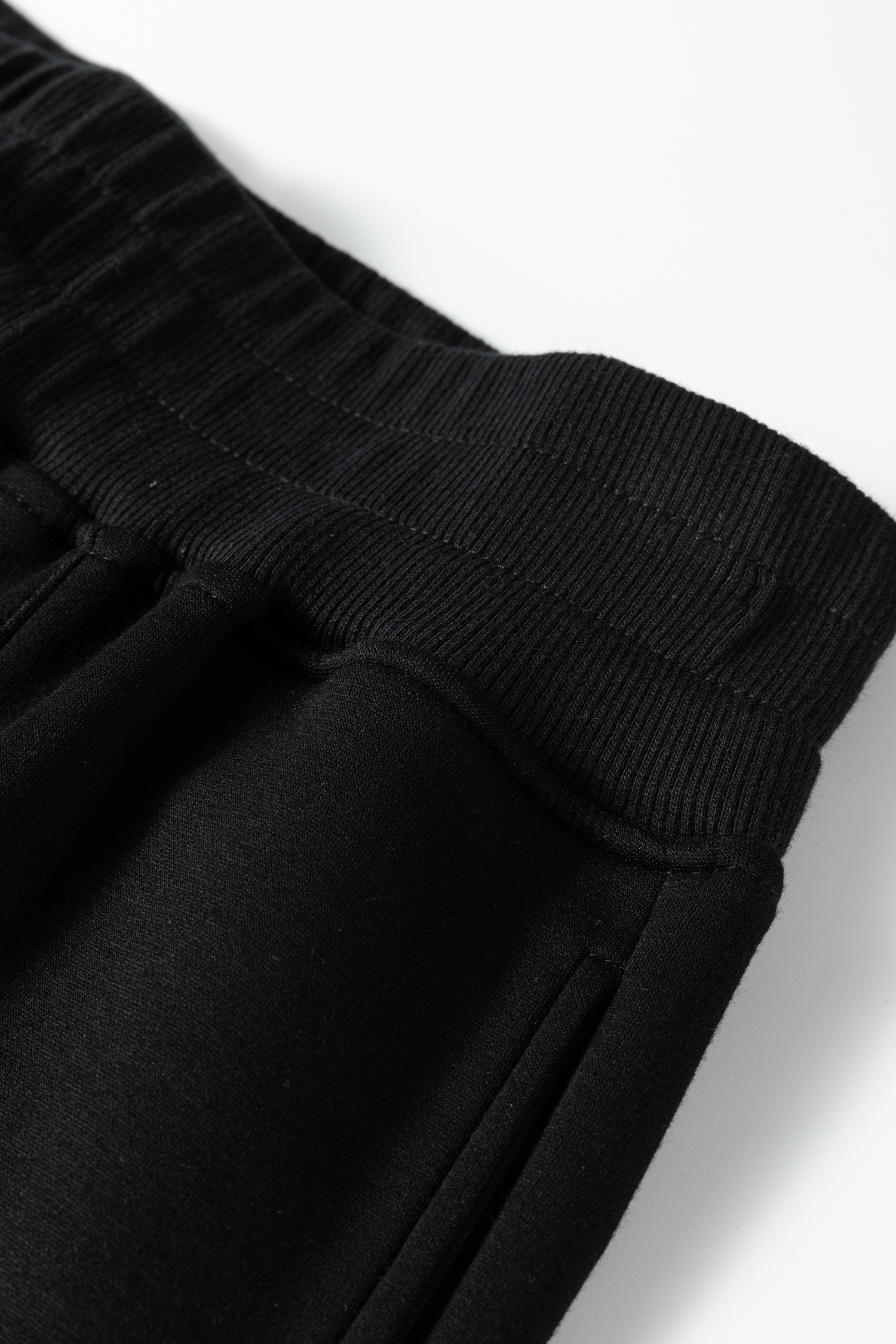 Bristol Black Collared V Neck Pullover Sweatshirt Sweatpants Set - loveforevers