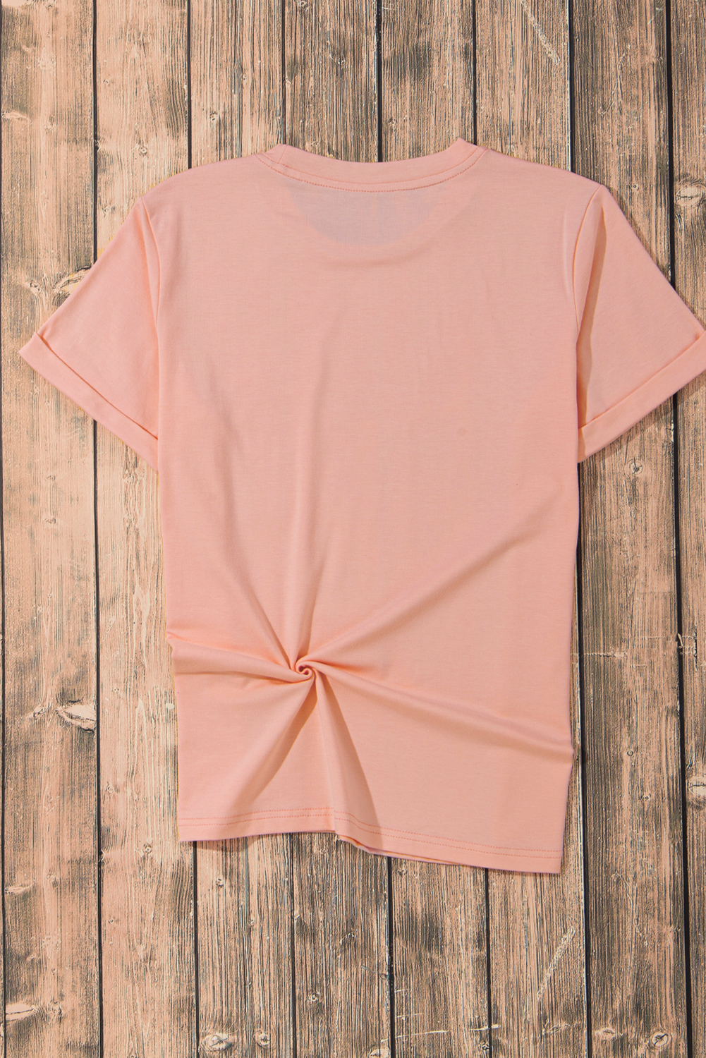 Pink Summer Food Bow Crawfish Printed T Shirt - loveforevers