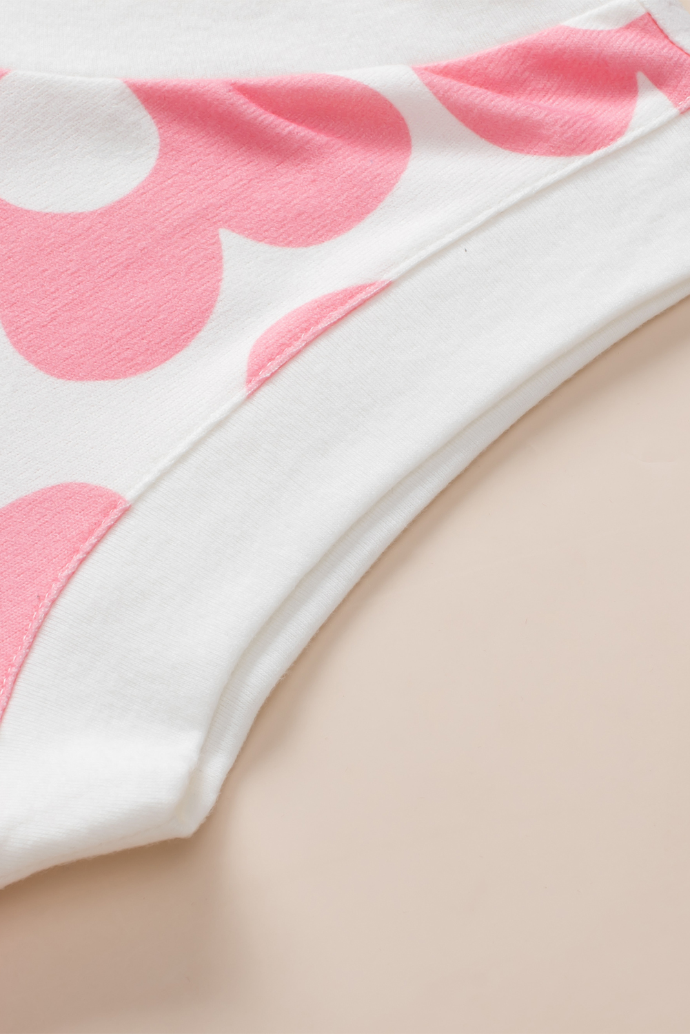 Pink Cute Flower Knitted V Neck Tank Top - loveforevers