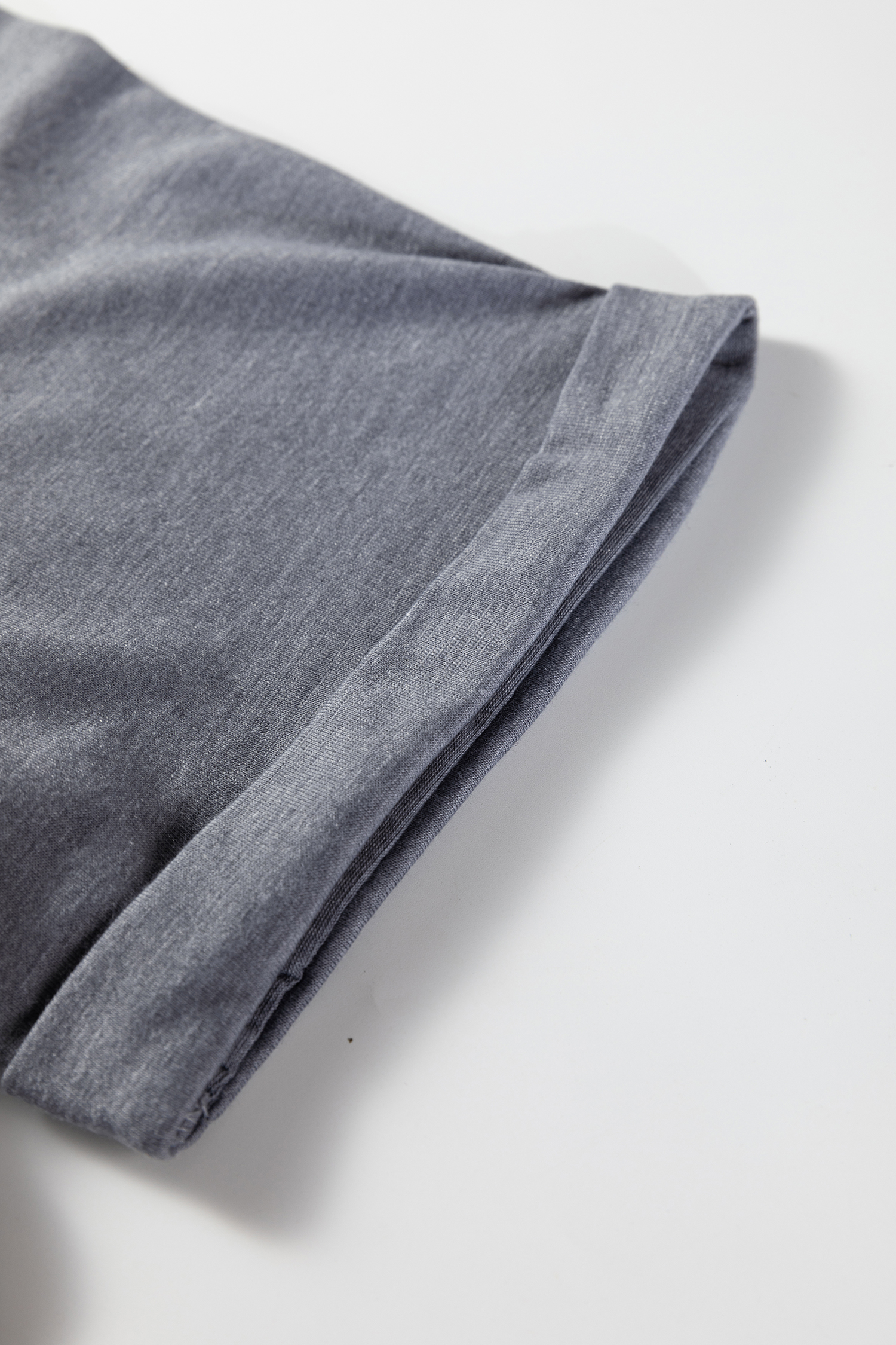Gray Flag Pattern Sunflower Graphic Crew Neck Tee - loveforevers
