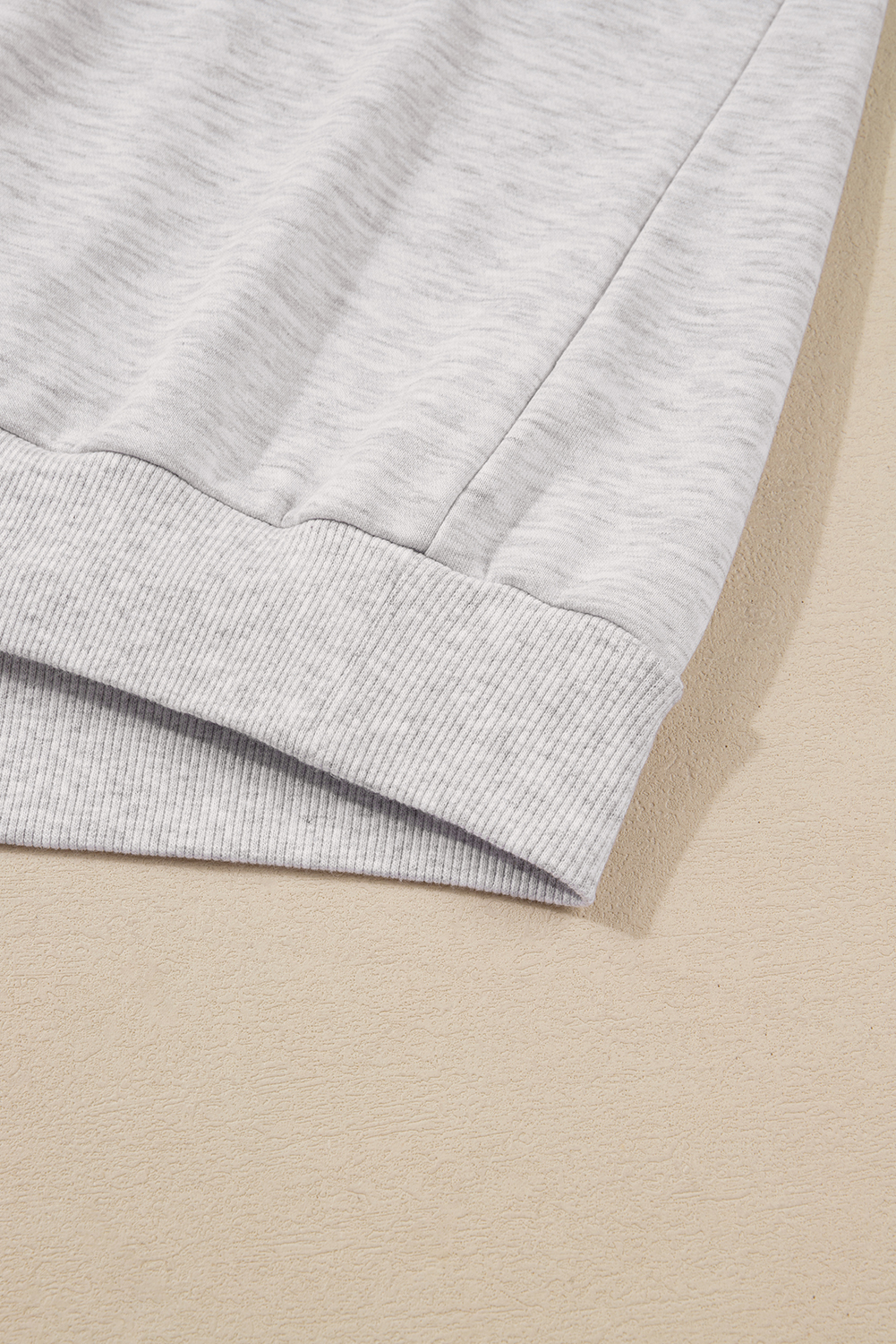 Light Grey Polo Tee Casual Pant Set - loveforevers