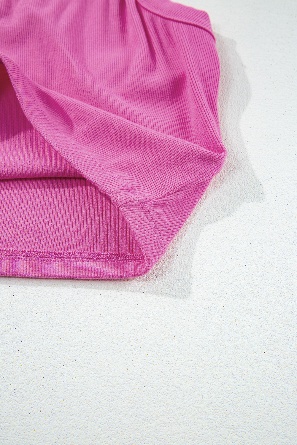Bonbon Athletic Ribbed Cropped Cami Top - loveforevers
