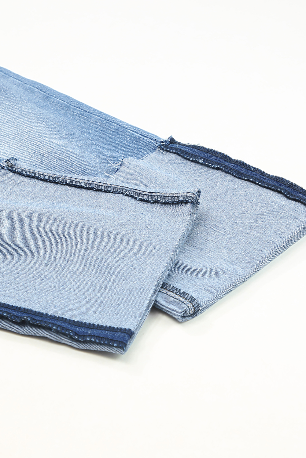 High Waist Distressed Straight Leg Jeans - loveforevers