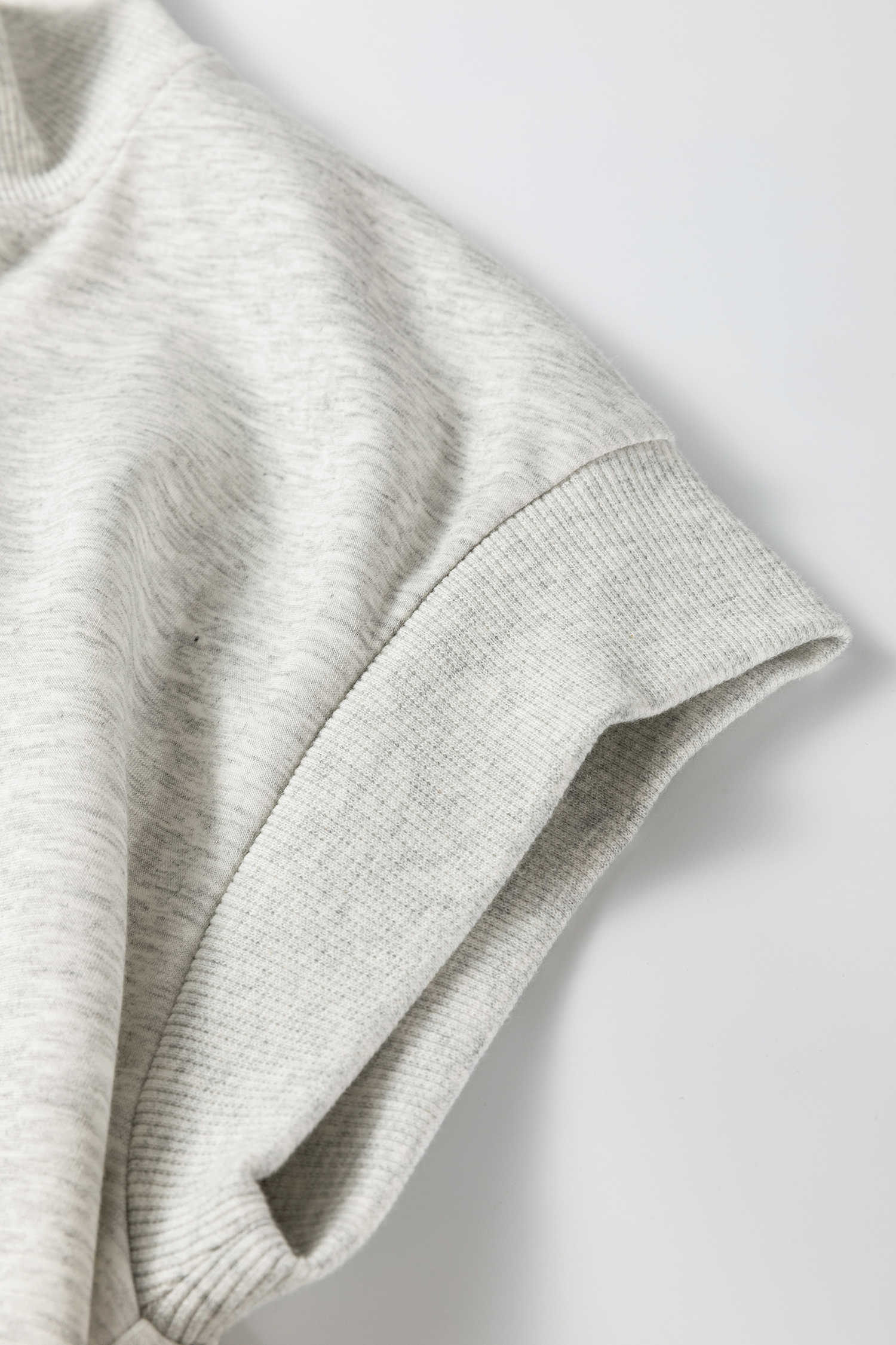 Light Grey Half Zip Polo Tee Casual Pant Set - loveforevers