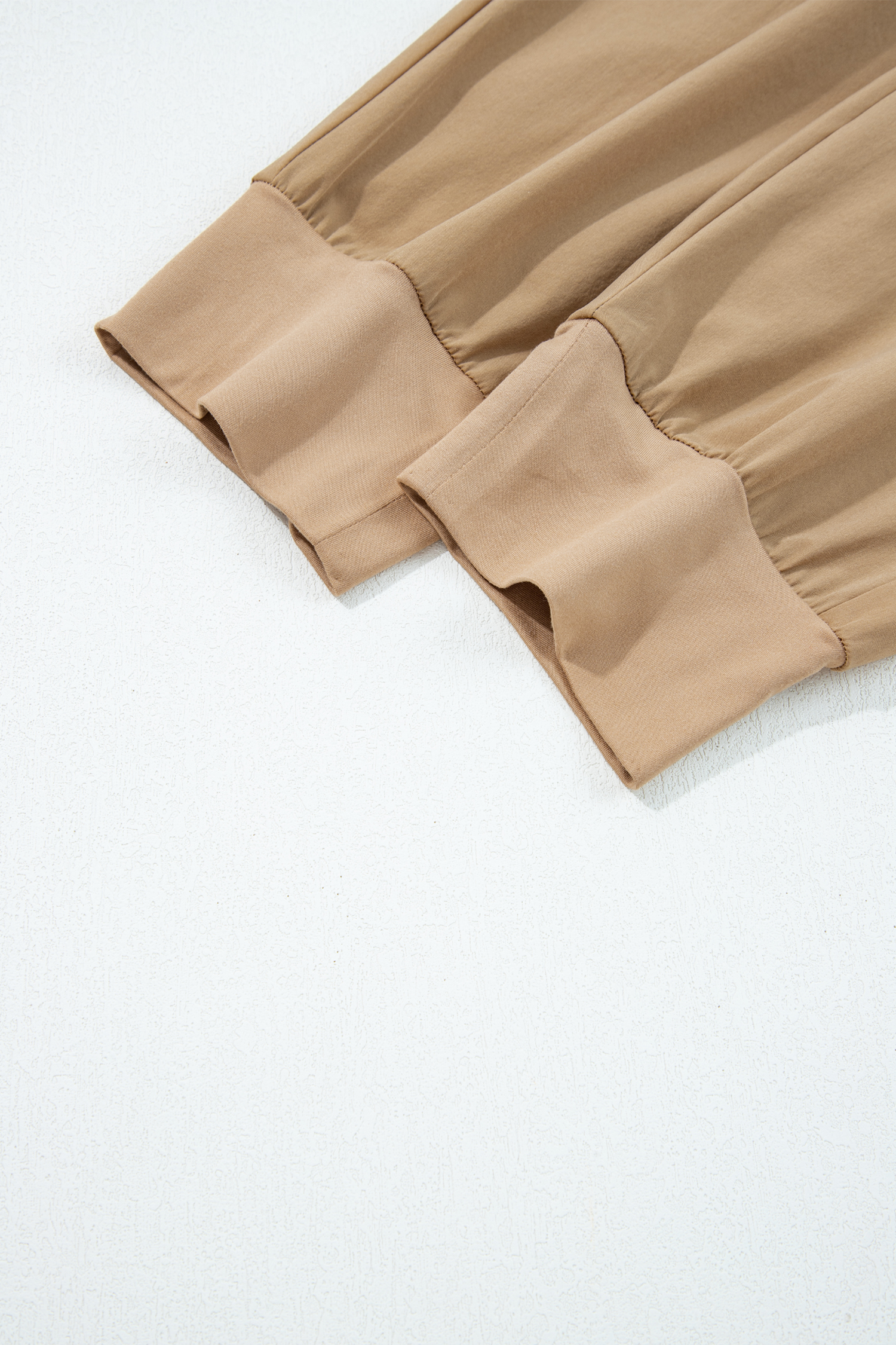 Black Elastic High Waist Pocketed Cargo Jogger Pants - loveforevers