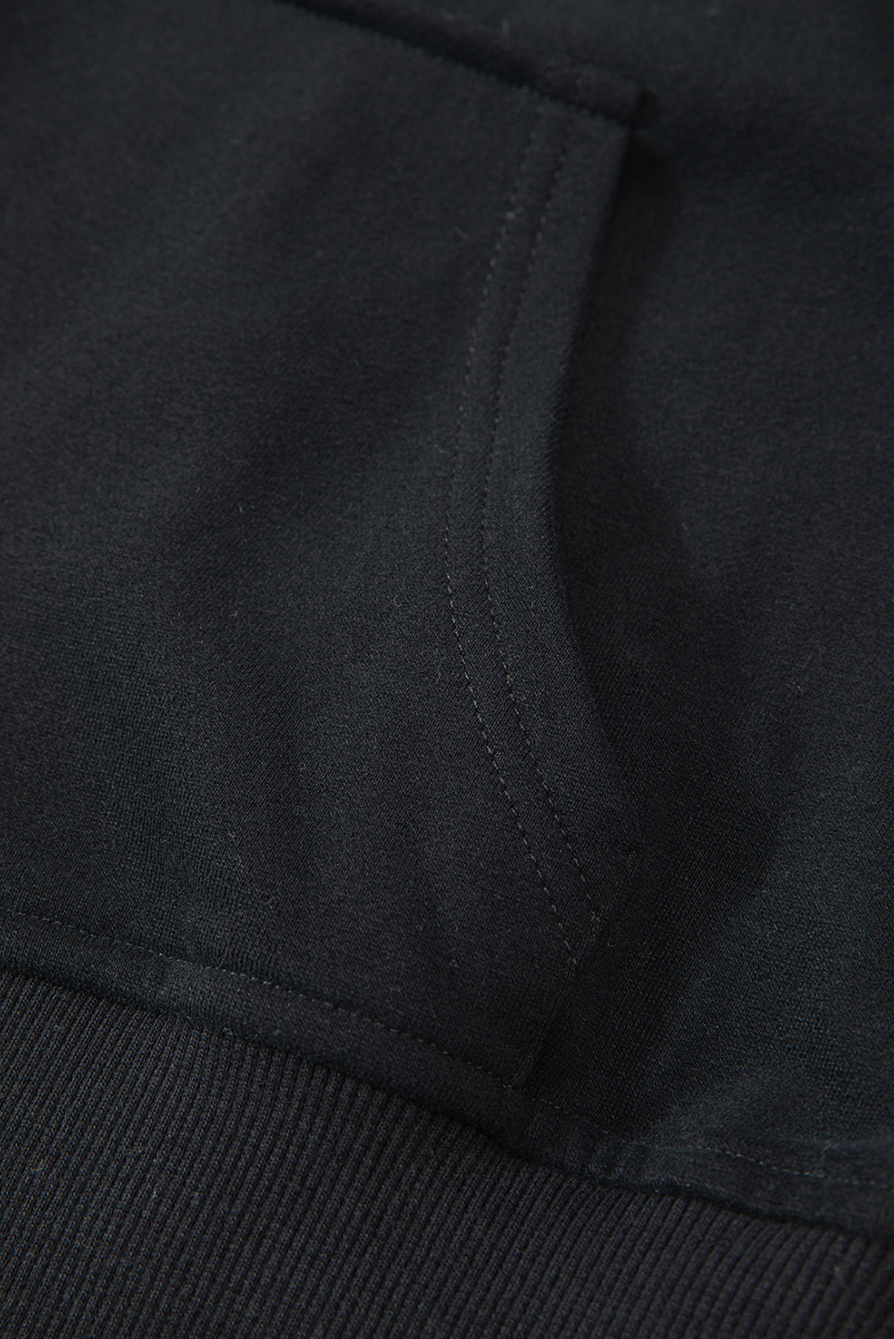 Aruba Blue Quarter Zip Stand Neck Kangaroo Pocket Sweatshirt - loveforevers