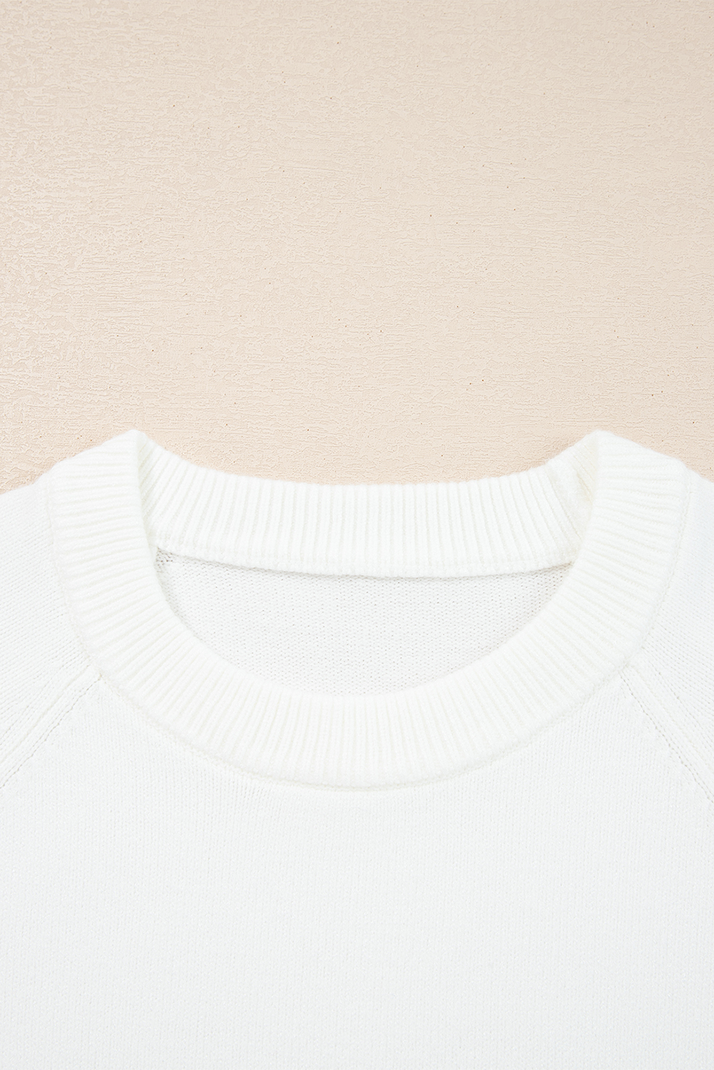 Racing Red MERRY Letter Pattern Christmas Raglan Sleeve Sweater - loveforevers