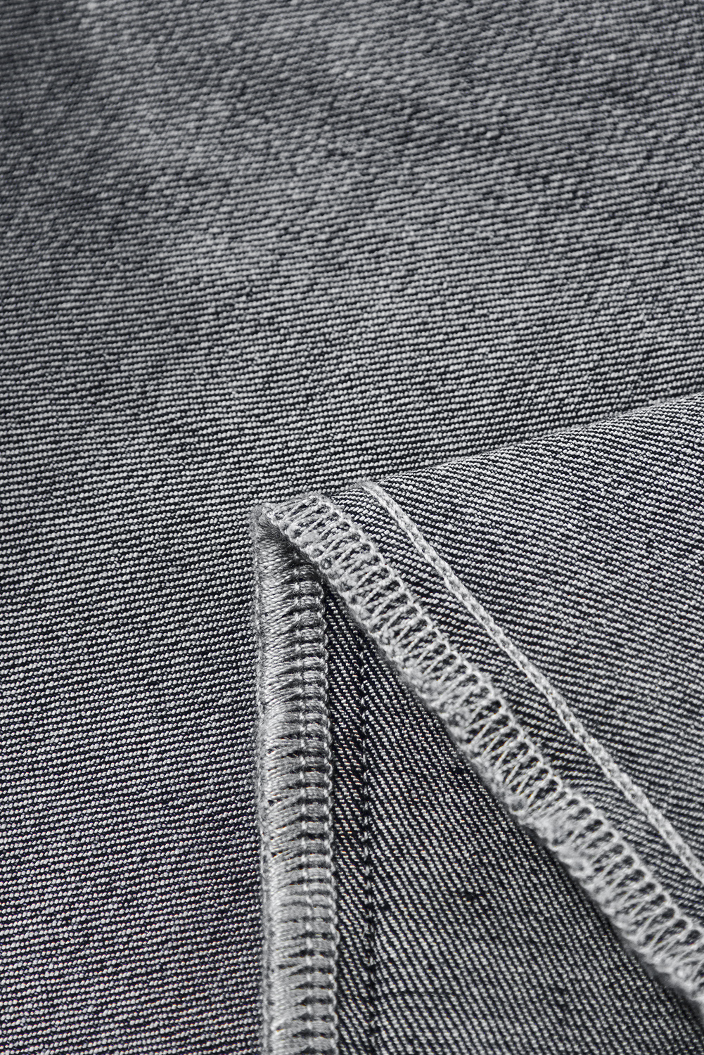 Black Plain Seam Detail Flared Bottom Ankle Length Jeans - loveforevers