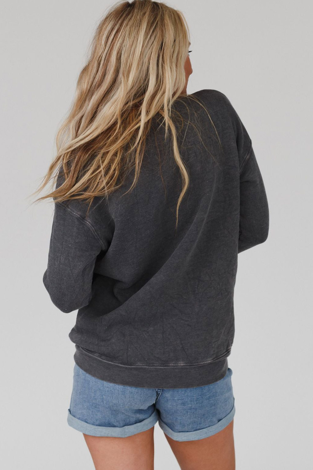 Gray COOL MOMS CLUB Drop Shoulder Sweatshirt - loveforevers