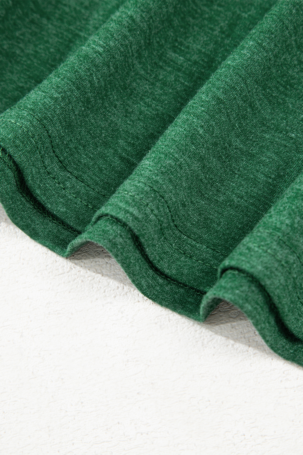 Blackish Green Twisted Bust V Neck Sleeveless Dress - loveforevers