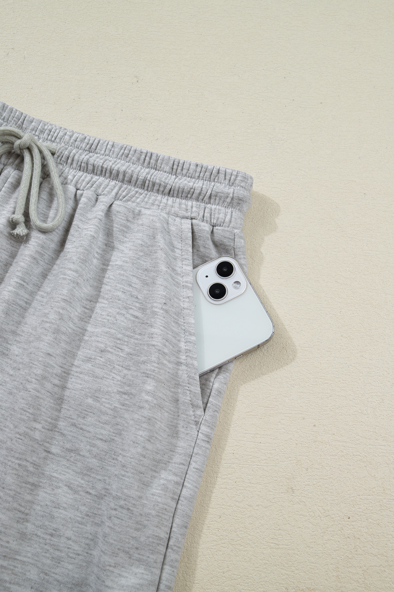 Light Grey Polo Tee Casual Pant Set - loveforevers