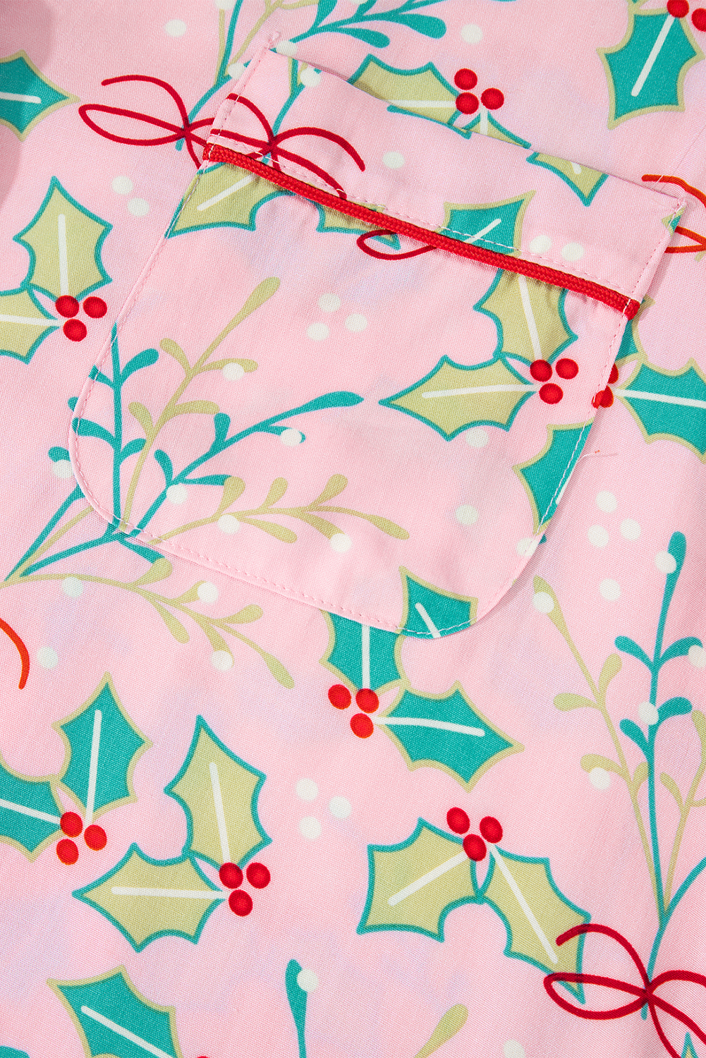 Multicolour Floral Christmas Pajamas Set - loveforevers