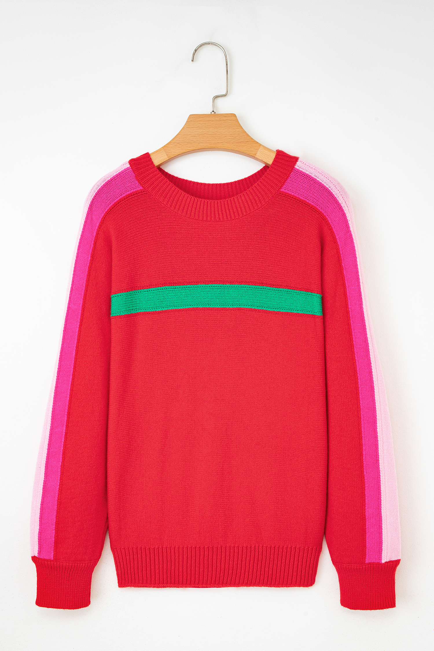 Fiery Red Christmas Holly Festive Holiday Sweater - loveforevers