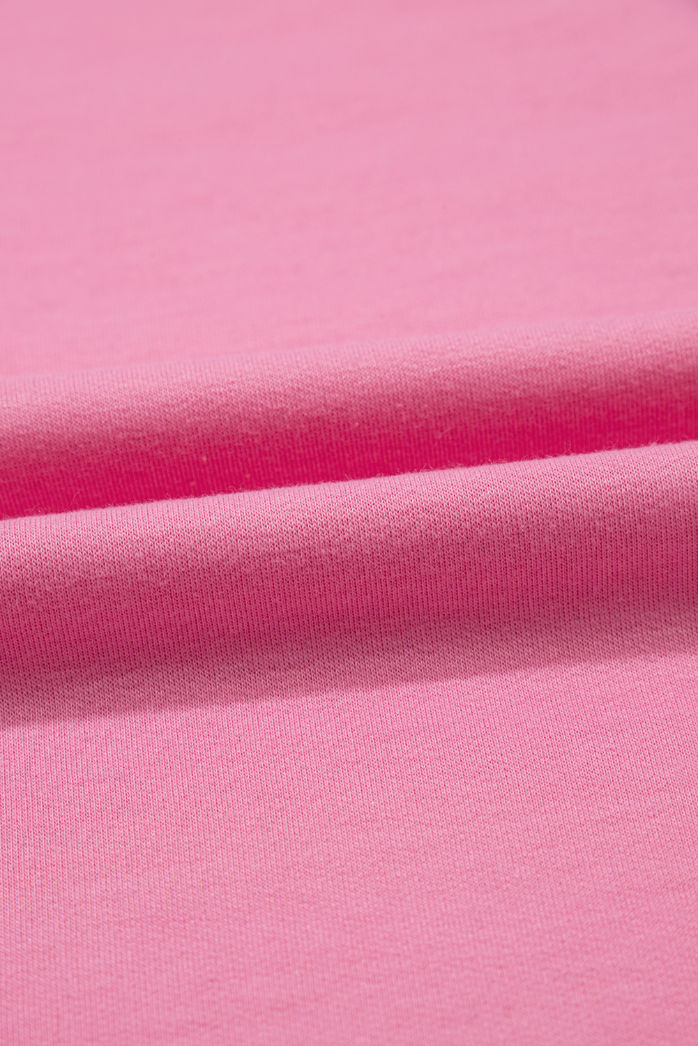 Sachet Pink Varsity Stripe Detail Casual Tee and Pants Leisure 2pcs Set - loveforevers