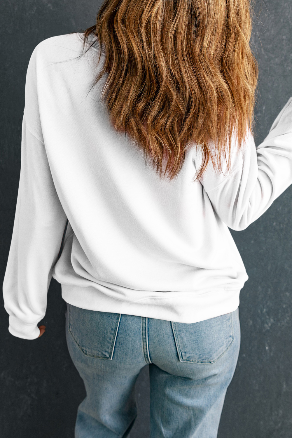 Beige Rhinestone Pumpkin Graphic Crewneck Thanksgiving Sweatshirt - loveforevers