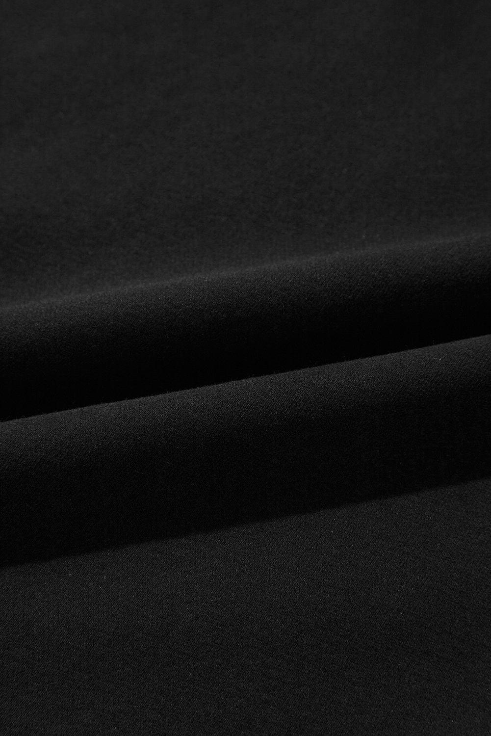 Black Contrast Rainbow Trim Drop Shoulder Pullover Sweatshirt - loveforevers