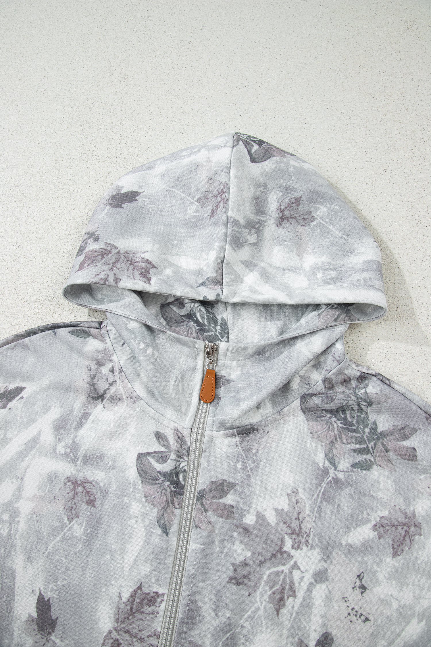 Beige Camo Print Baggy Drawstring Jogger Sweatpants - loveforevers