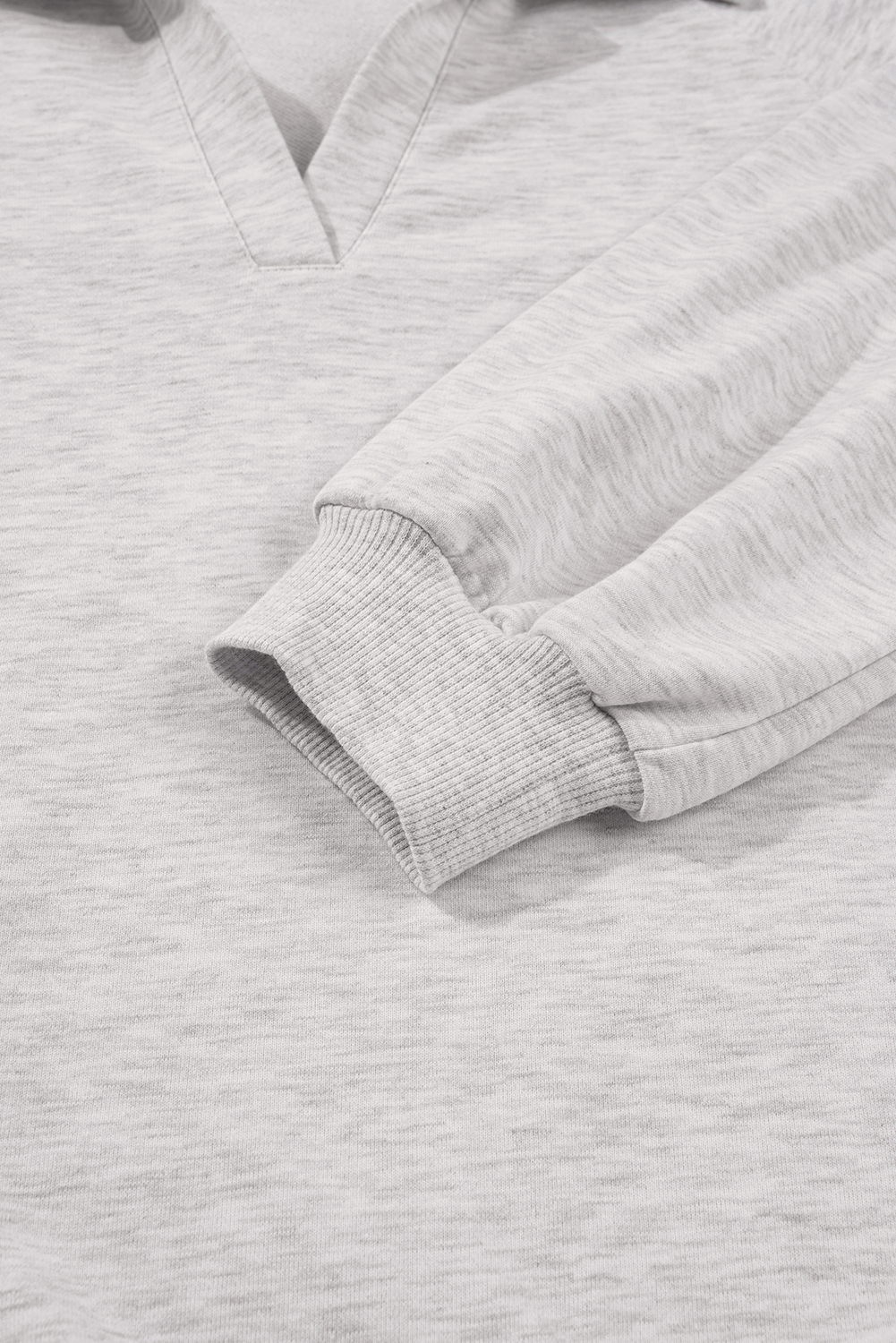 Light Grey Polo Tee Casual Pant Set - loveforevers