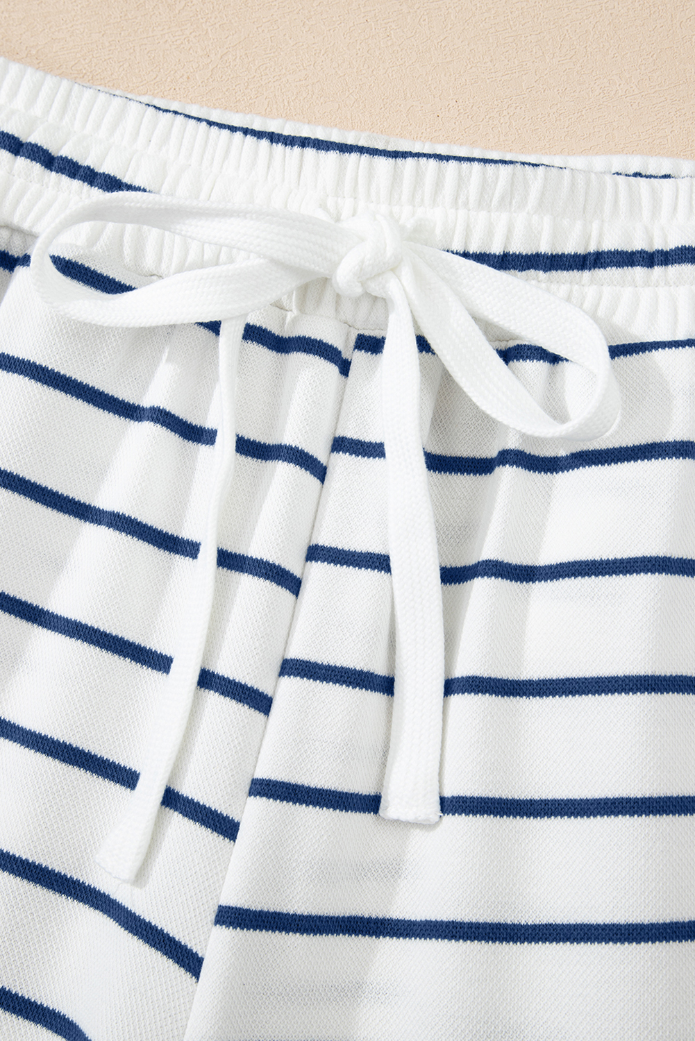 Sail Blue Casual Wide Leg 2pcs Pants Set - loveforevers