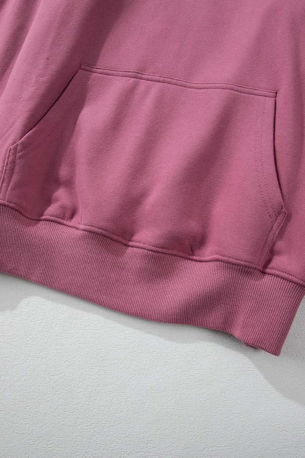 Valerian Fleece Lined Kangaroo Pocket Drawstring Chunky Hoodie - loveforevers