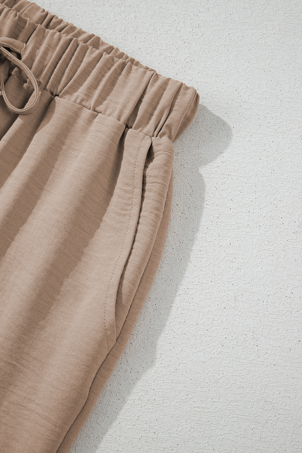 Goat Buttoned Vest Drawstring Wide Leg Pants 2pcs Set - loveforevers