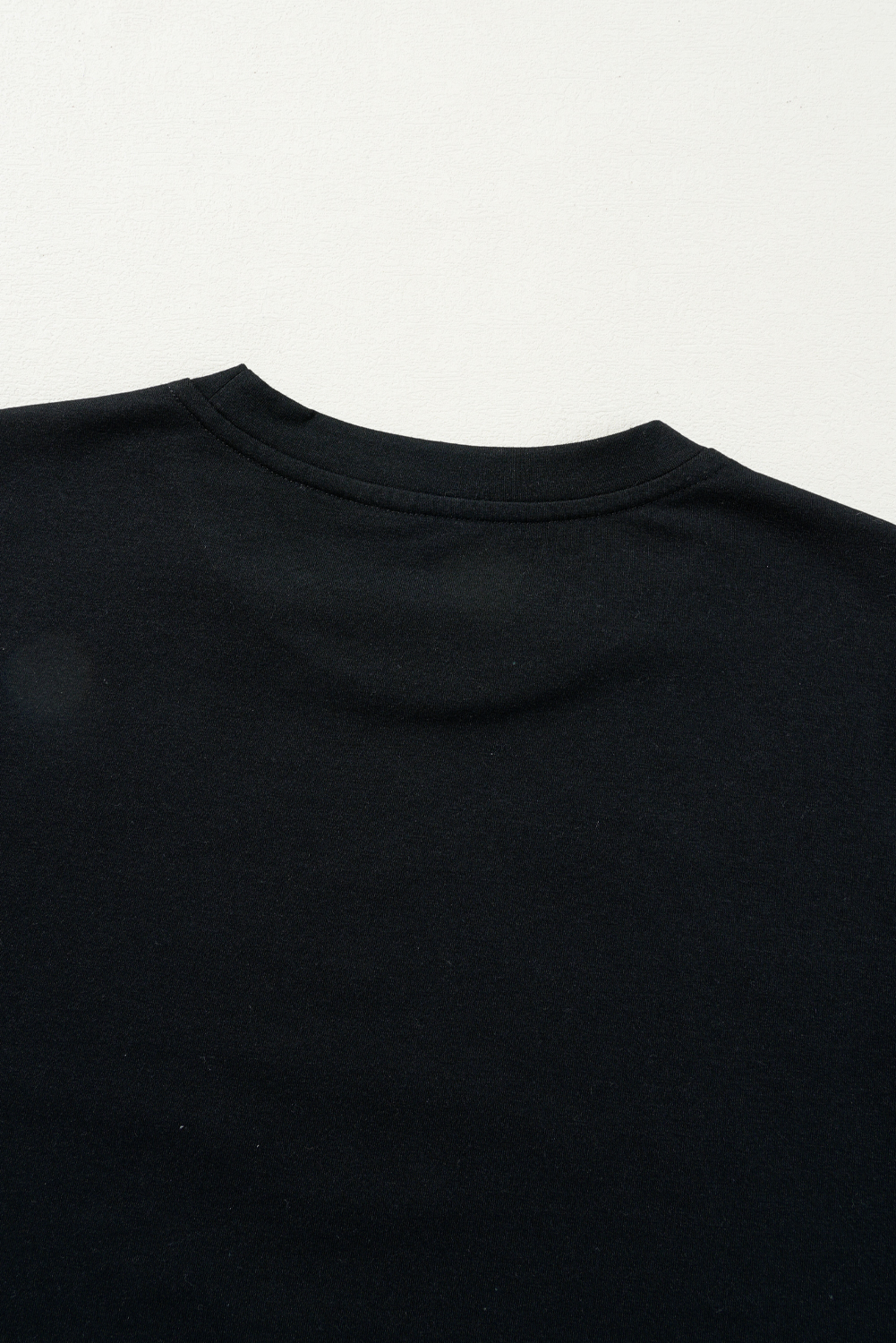 Black Rhinestone Christmas Tree Round Neck Graphic Tee - loveforevers