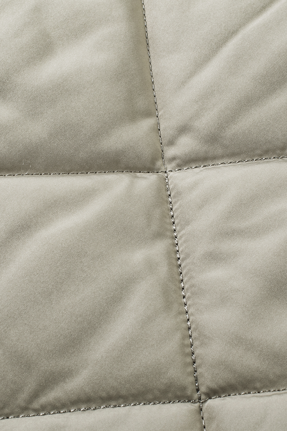 Green Quilted Snap Button Hooded Puffer Coat - loveforevers