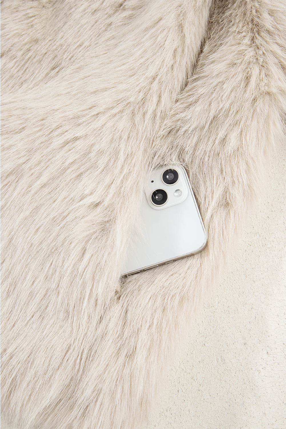 Jet Stream Luxurious Faux Fur Large Collar Winter Coat - loveforevers