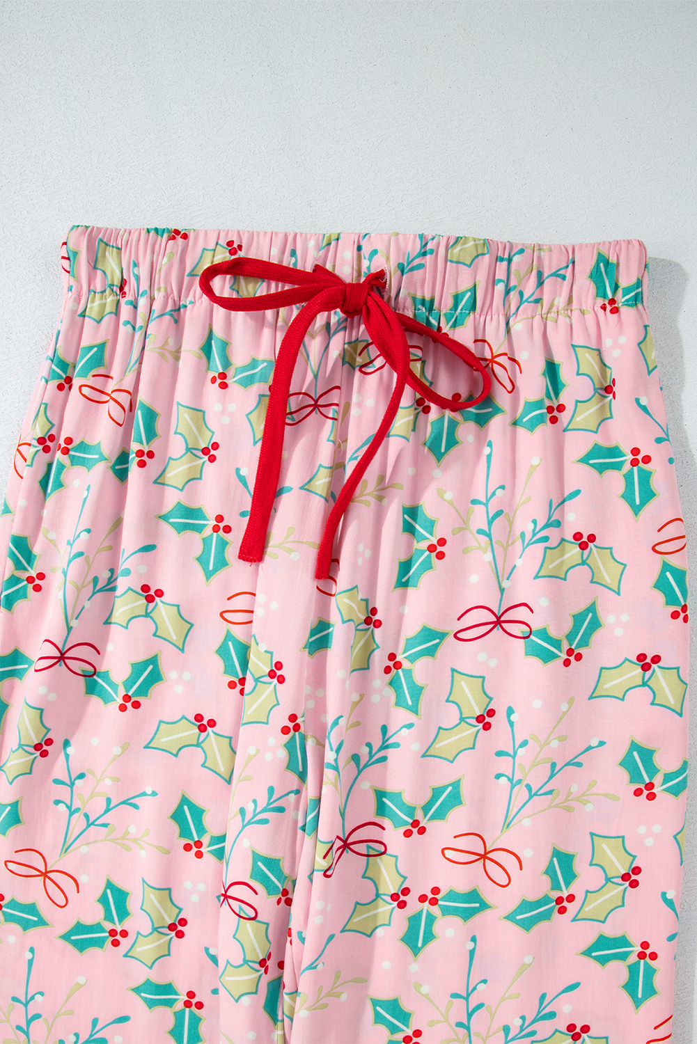 Multicolour Floral Christmas Pajamas Set - loveforevers