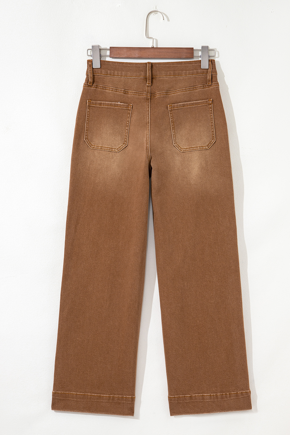 Breen Cropped High Rise Wide Leg Jeans - loveforevers