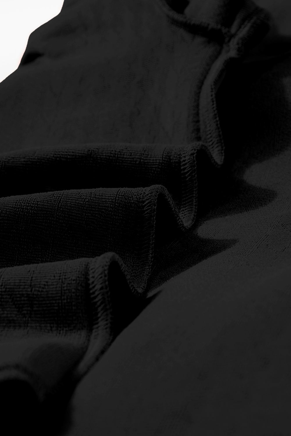 Sepia Rose Cable Texture Puff Sleeve Loose Shacket - loveforevers