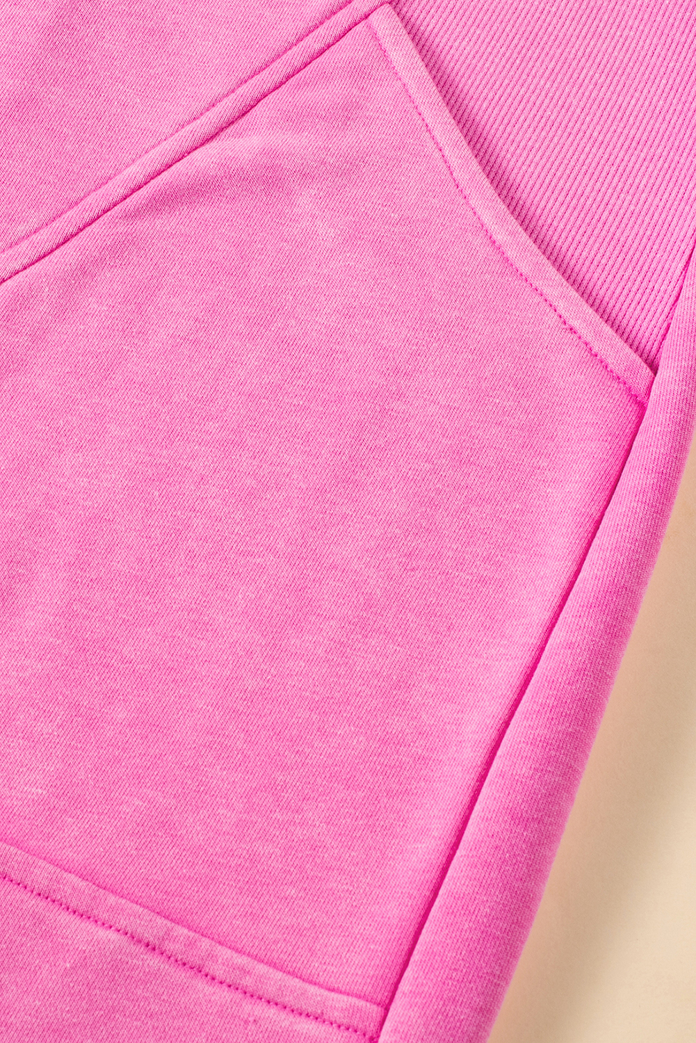 Bonbon Quarter Zip Pocketed Cap Sleeve Sweatshirt Dress - loveforevers